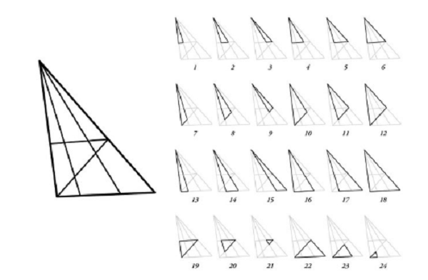 Эта простая головоломка поставит вас в тупик с первых же секунд… Сколько треугольников вы видите?