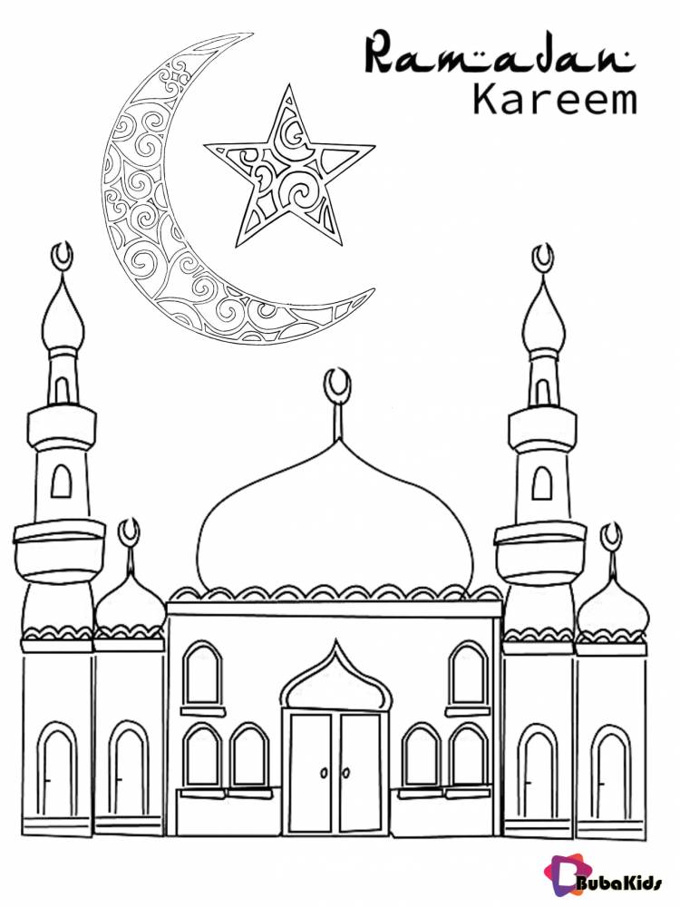 Рисунки мечети для срисовки