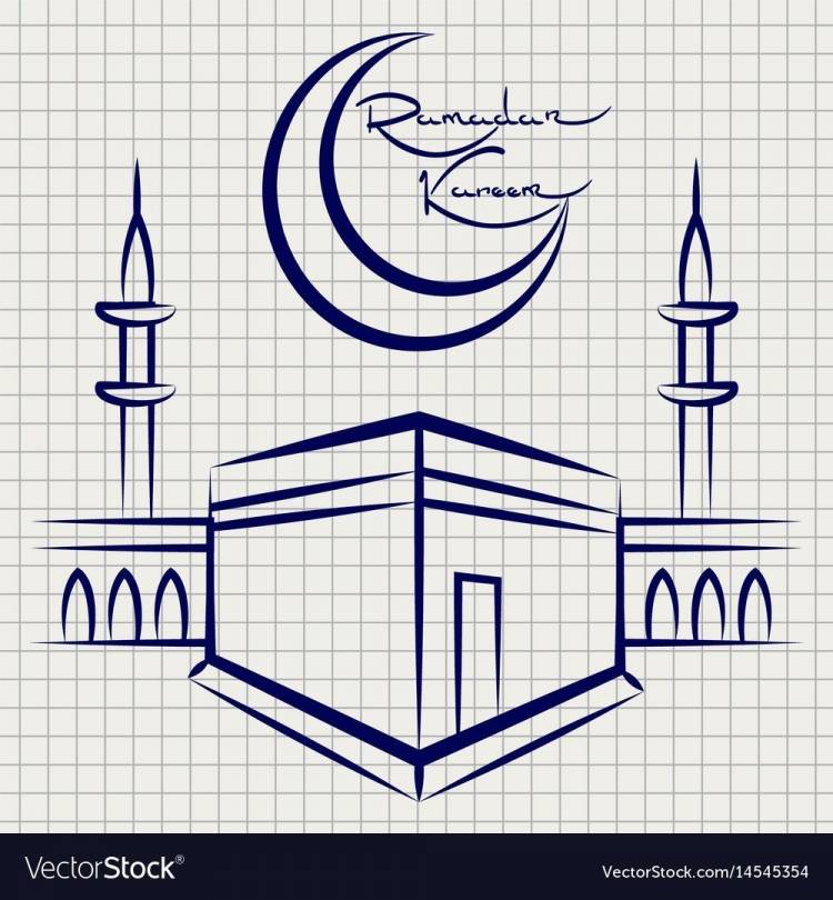 Рисунки мечети мусульманские