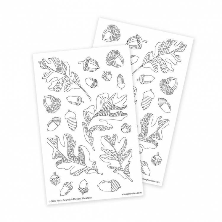 Раскраски для взрослых, черно-белые бумажные наклейки-планировщики для раскрашивания