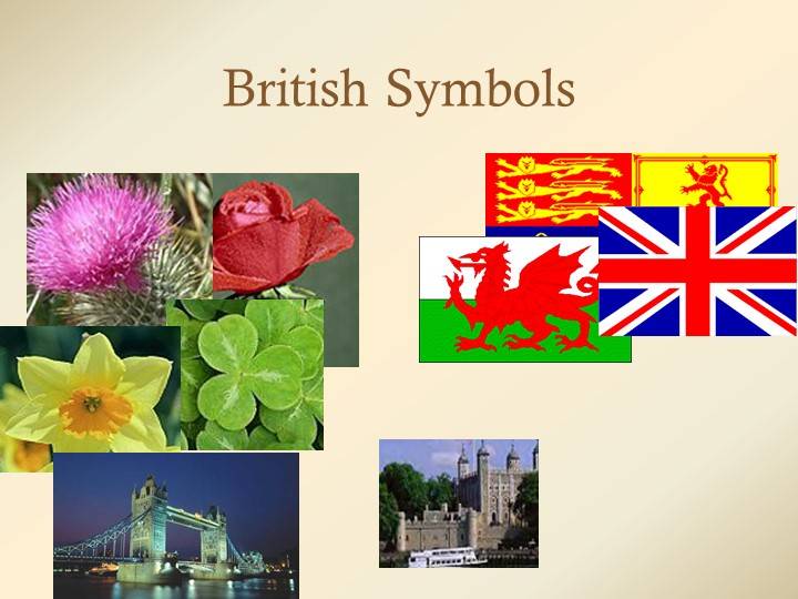 Презентация по английскому языку на тему Символы Великобритании