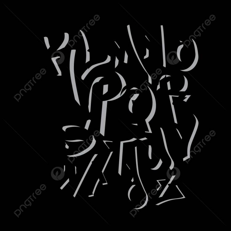 Ручной обращается граффити буквы алфавита вектор PNG , граффити шрифт, алфавит, буквы PNG картинки и пнг рисунок для бесплатной загрузки