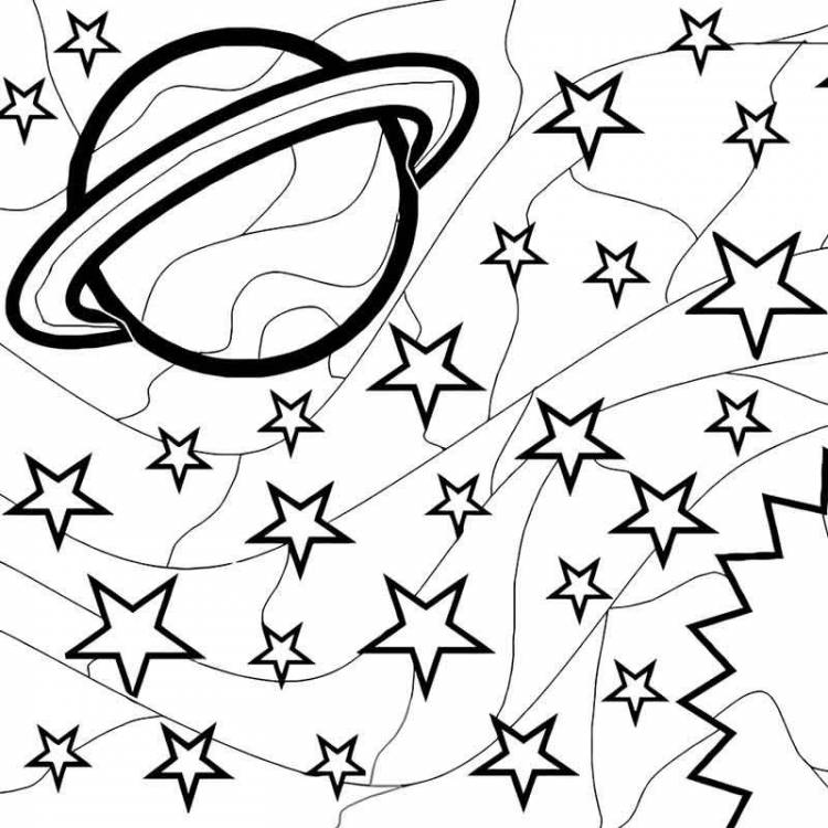 Картинки звезды в космосе для срисовки 