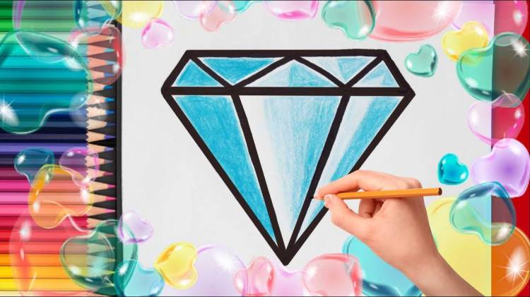 HOW TO DRAW A DIAMOND