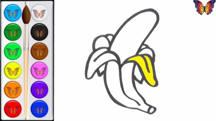 How to draw a BANANA