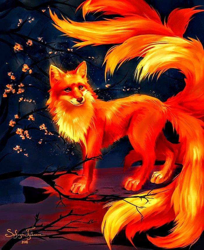 Nine tailed fox