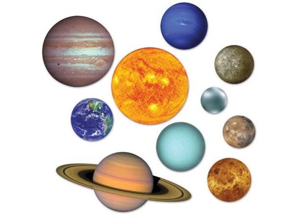 Картинки планет для маленьких детей 