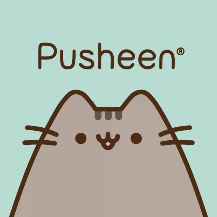 Создать мем котик pusheen, кот пушин, пушин