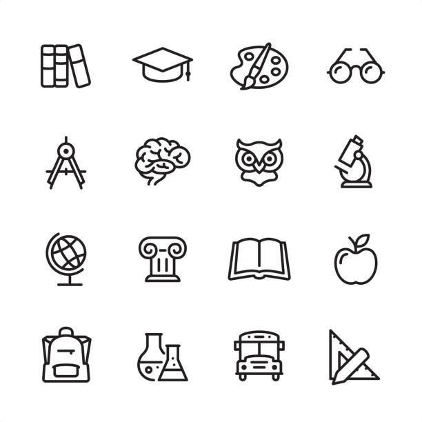 line black and white icons