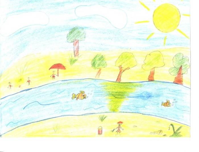 Картинки рек и морей для детей