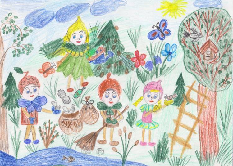 Конкурс детского рисунка «Эколята