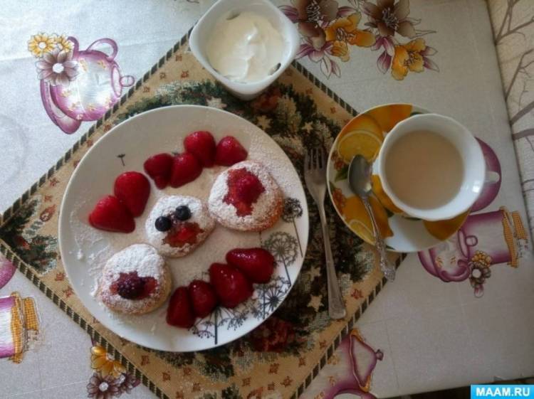 Фотоотчёт «Мой полезный завтрак!» 