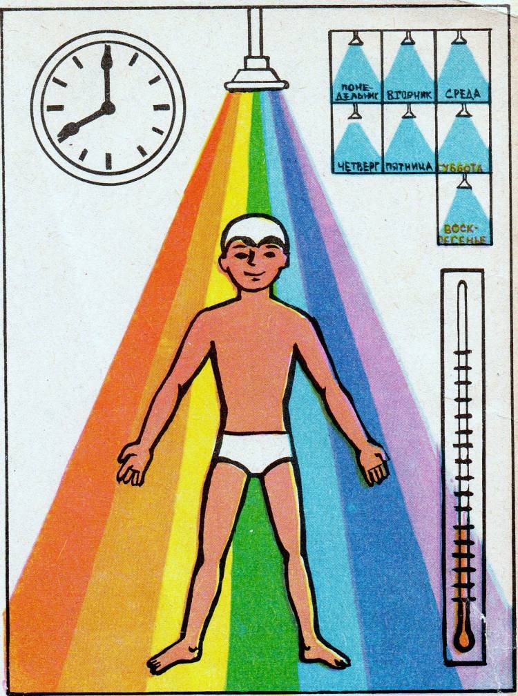 Рисунки на тему закаливание детей (много фото)