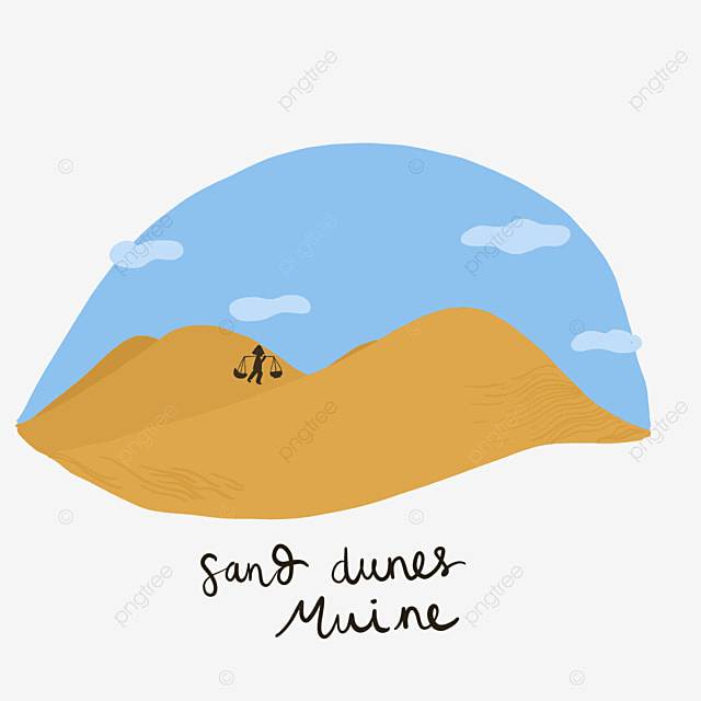 песчаные дюны Muine туристическая достопримечательность во Вьетнаме PNG , Пейзаж, природа, туризм PNG картинки и пнг PSD рисунок для бесплатной загрузки