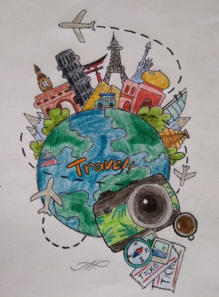 Art Natali Portal мир путешествие миррисунок путешествиерисунок эскиз рисунок world travel worldsketch travelsketch sketch drawing художник творч…