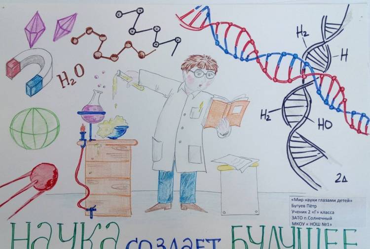 Рисунок на тему физика в моей будущей профессии 