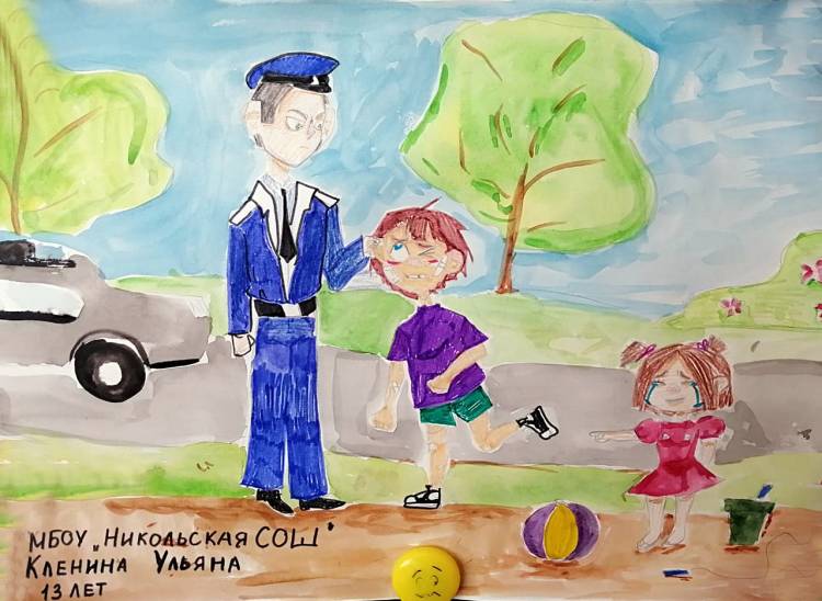 Юных ружан приглашают рисовать на тему «Полиция глазами ребенка»