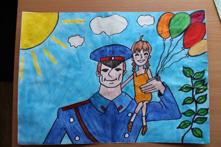 В Серове подведены итоги конкурса детского рисунка «Полиция глазами детей
