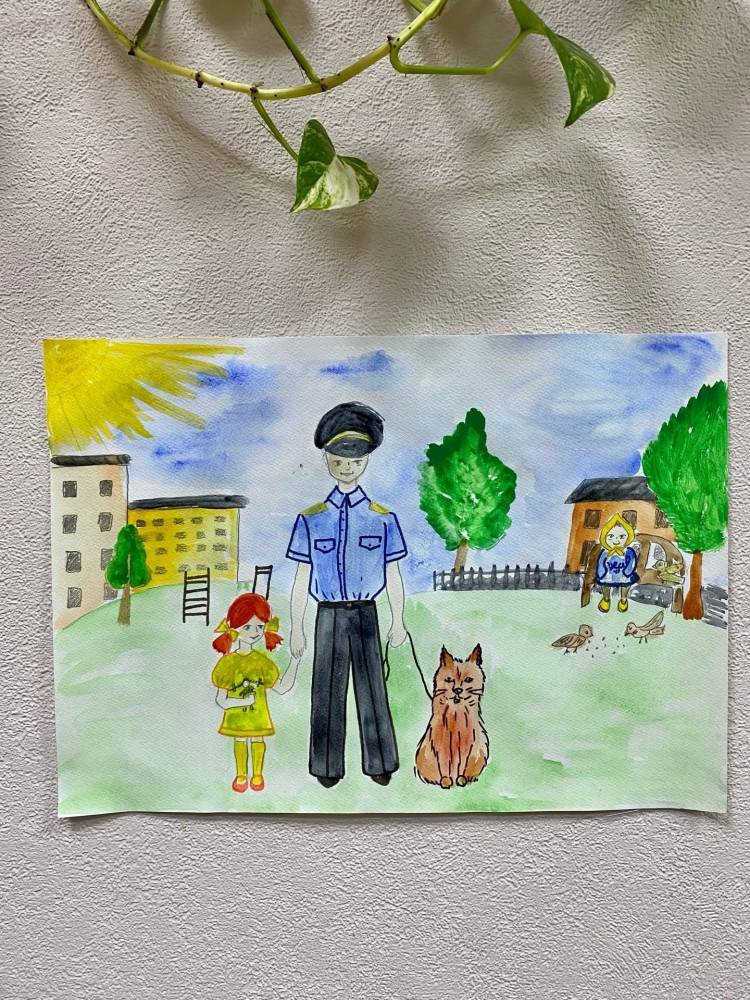 В полиции Ирбита подвели итоги отборочного этапа конкурса детского художественного творчества «Участковый глазами детей»