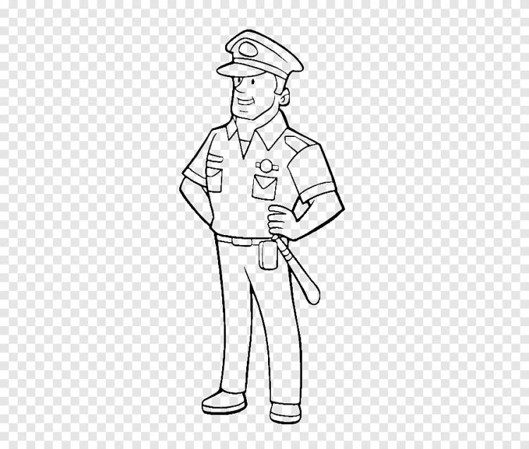 Полицейский Бейдж Раскраска Рисунок, Полиция, угол, белый png