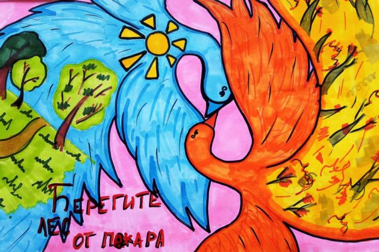 Главное управление Лесного хозяйства Омской области объявляет конкурс детских плакатов