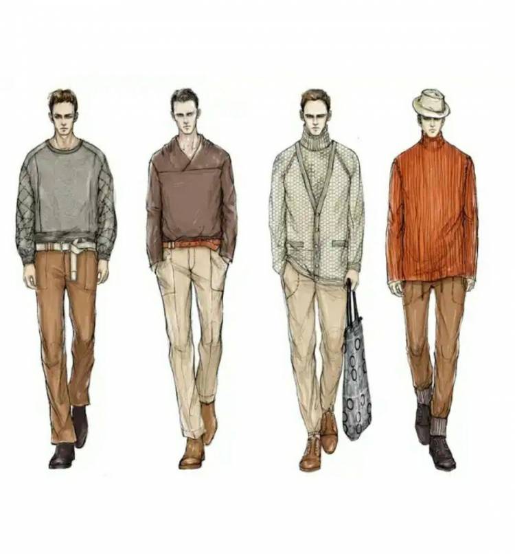 Осенний стиль одежды для мужчин