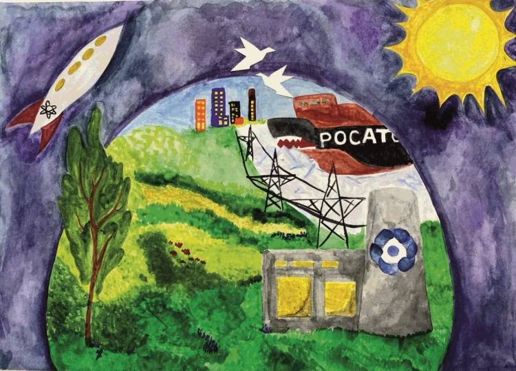 Кольская АЭС наградила победителей конкурса детского рисунка по охране труда «Безопасная работа