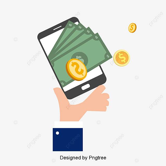 финансовая иллюстрация мобильных телефонов PNG , мобильный телефон клипарт, финансы и экономика, финансов PNG картинки и пнг рисунок для бесплатной загрузки