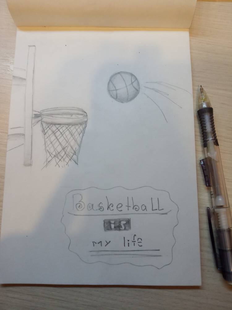 Баскетбол, рисунки