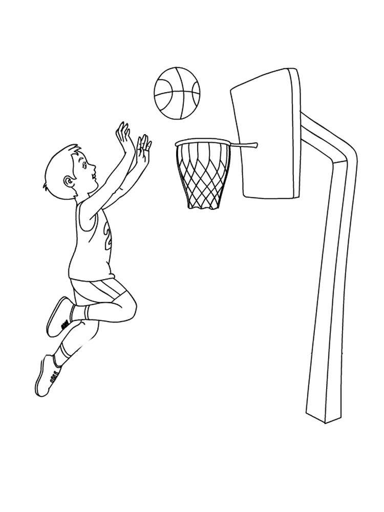 Рисунки на тему баскетбол для школьников 