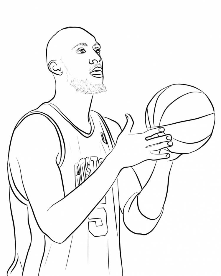 Рисунки для срисовки баскетбол
