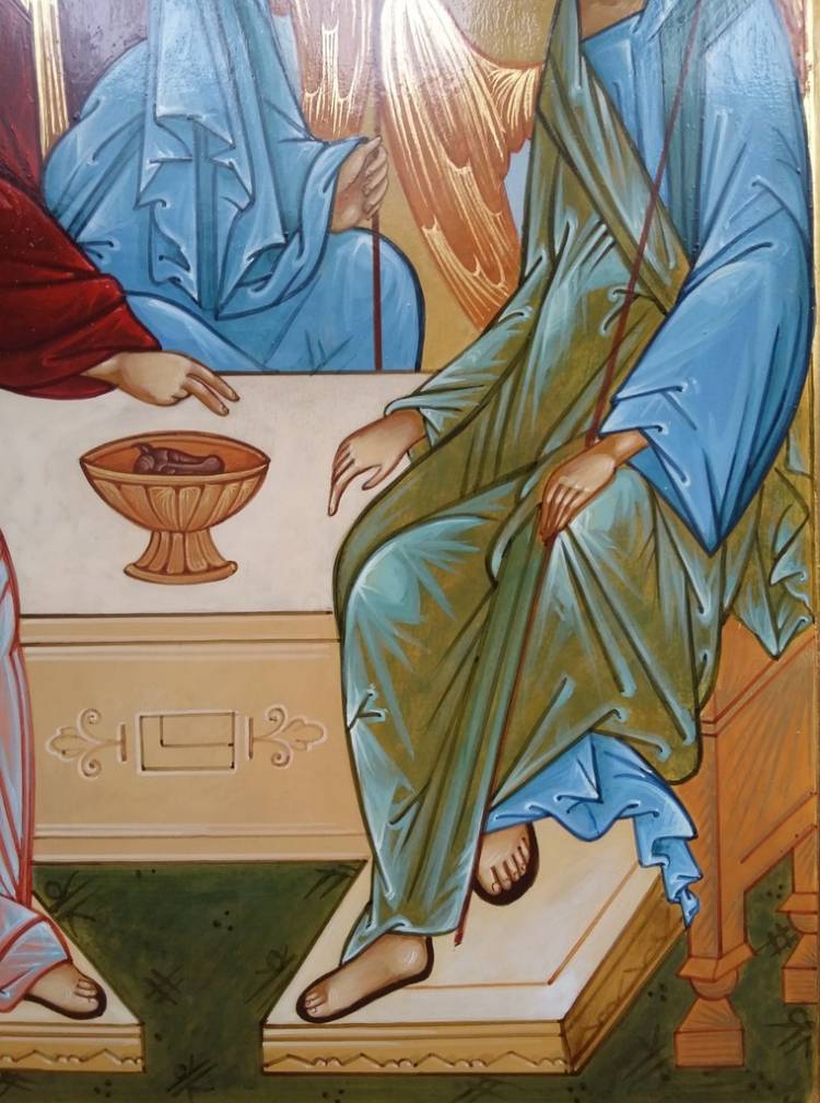 Особенности и символика цвета в иконе «Троица» Андрея Рублёва