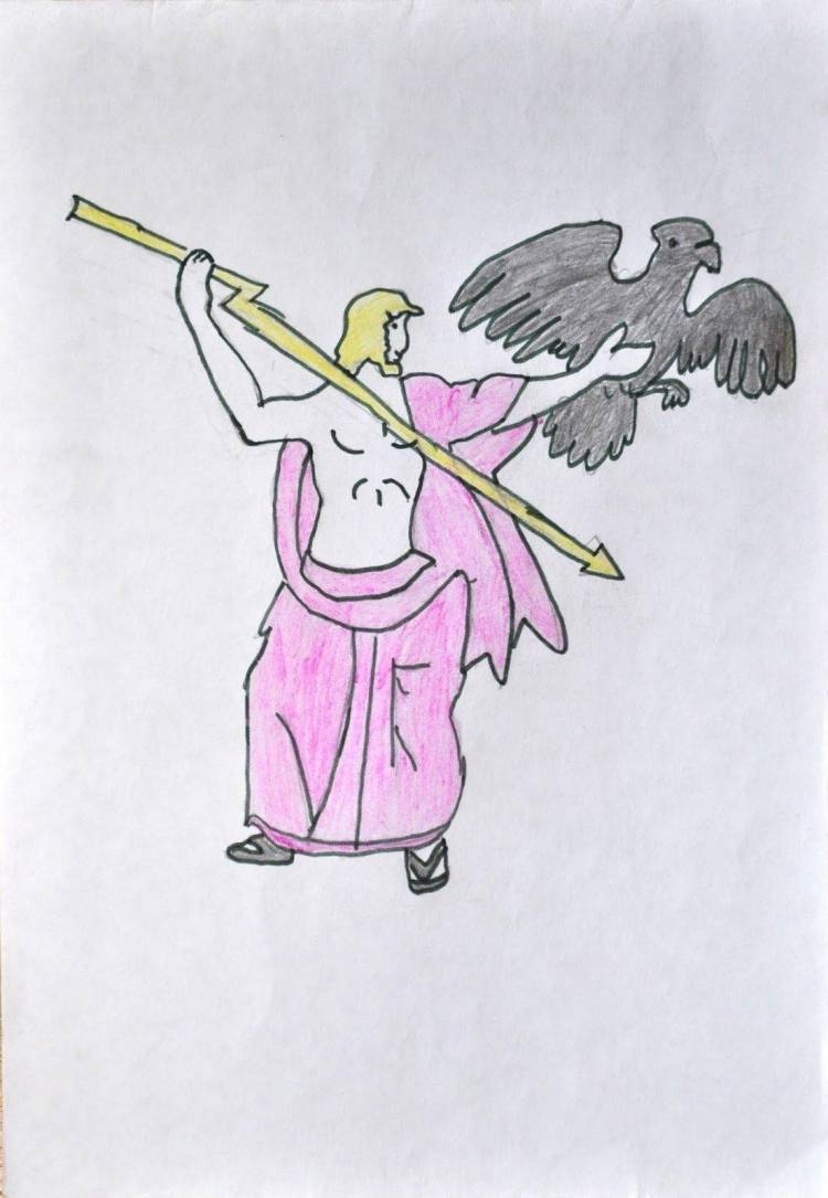 Рисунки карандашом мифы древней греции