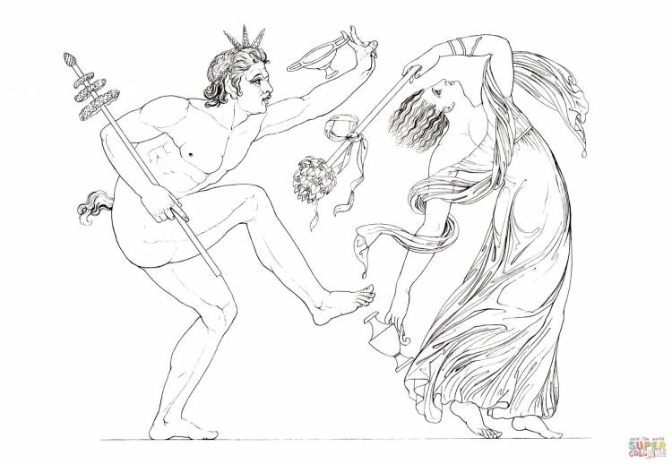 Рисунок на тему мифы древней греции