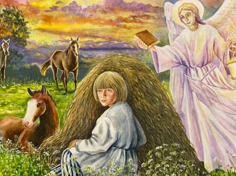 Рисунки юных художников из Орловской области отправятся на международный конкурс «Красота Божьего мира»