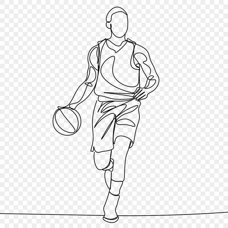 Абстрактный рисунок линии баскетбол подросток PNG , Аннотация, штриховка, баскетбол PNG картинки и пнг PSD рисунок для бесплатной загрузки