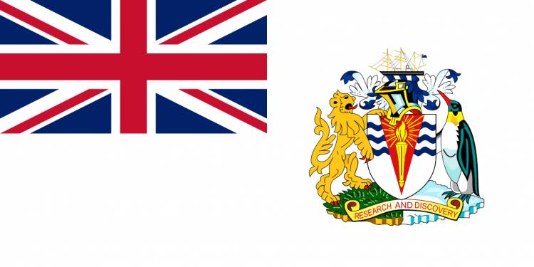 Флаги в углу которых есть флаг Великобритании