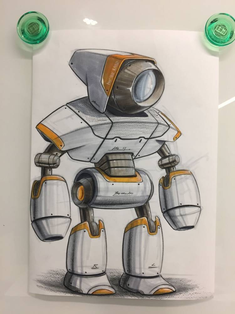 Рисунок на тему робот