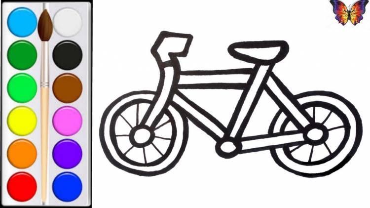 How to draw a bike