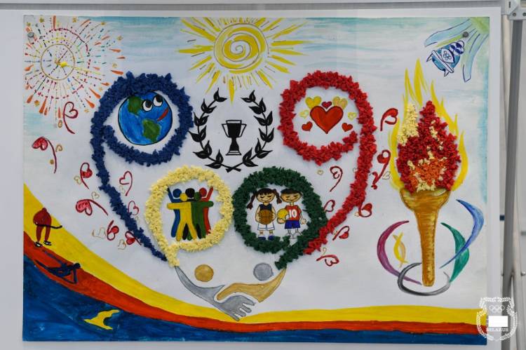 Определены победители конкурса рисунка «Олимпийский огонь зажигает сердца»