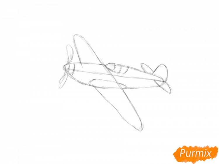 Как нарисовать самолет на