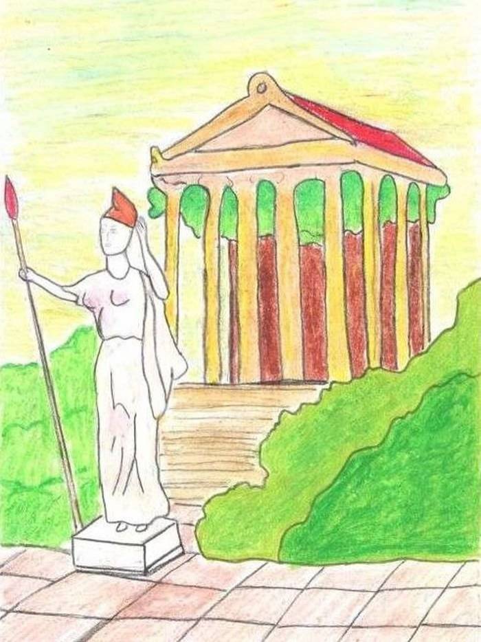 Рисунки на тему древняя греция 