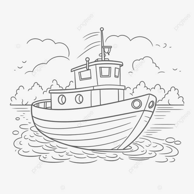 рисунок линия изображение лодки над водой раскраски страницы наброски эскиз вектор PNG , рисунок лодки, рисунок крыла, рисование воды PNG картинки и пнг рисунок для бесплатной загрузки