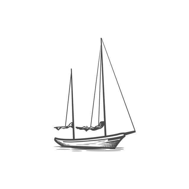 лодка рисунок векторного логотипа иллюстрация PNG , логотип, рисование иконок, значки лодок PNG картинки и пнг рисунок для бесплатной загрузки