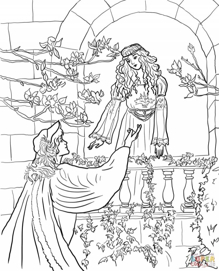 Ромео и джульетта рисунок легкий карандашом