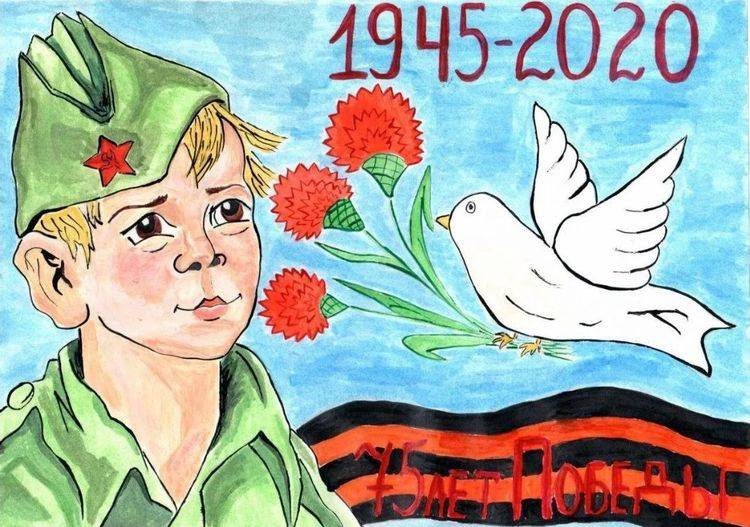 Рисунки ко Дню Победы для детей