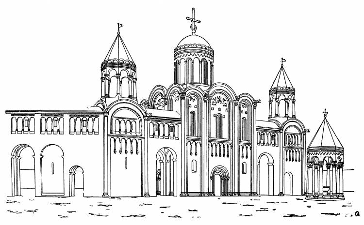 Средневековая владимиро-суздальская архитектура