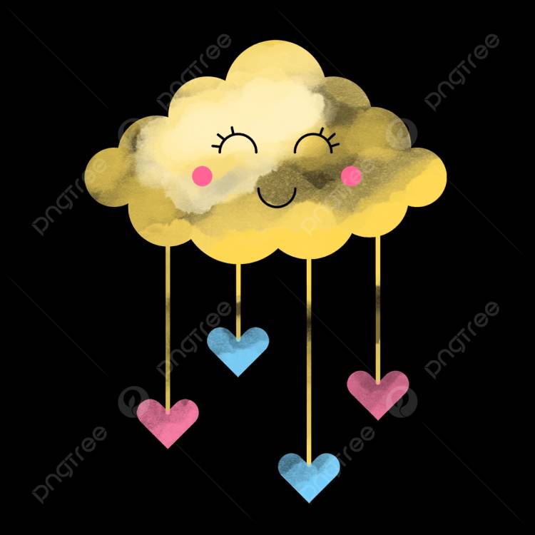 облака любовь желтое веселое улыбающееся лицо PNG , облако, Любовь, Smiley PNG картинки и пнг PSD рисунок для бесплатной загрузки