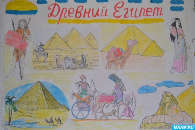 Конспект НОД «Путешествие в Древний Египет» в подготовительной группе