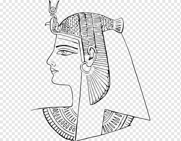 Древний Египет Книжка-раскраска Чумы Египта египтяне Клеопатра, Египет, белый, ребенок, лицо png